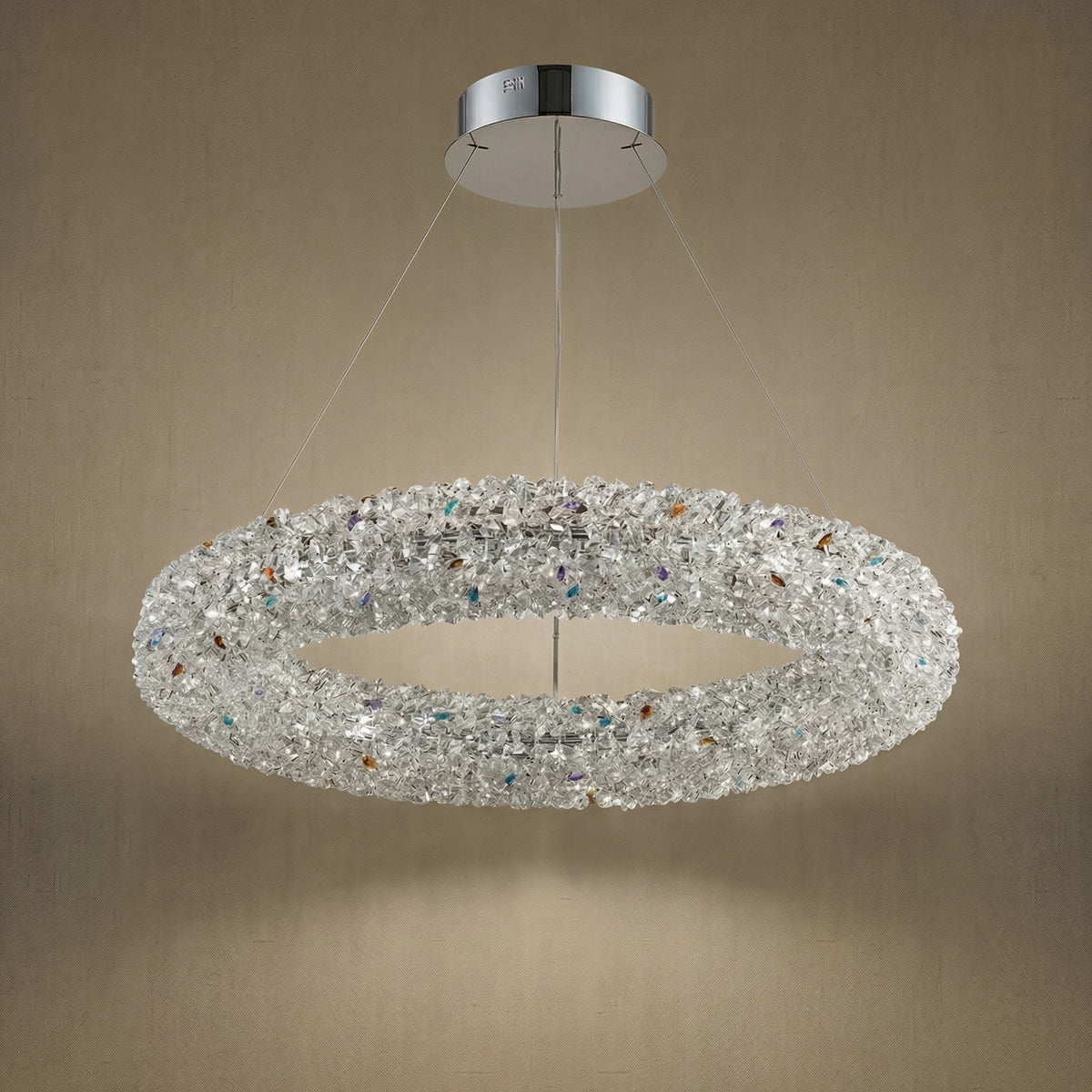 Yiosi Series Crystal Pendant Light Style P - dark