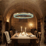 Yiosi Series Crystal Pendant Light Style Q - scene-3