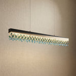 Yiosi Series Crystal Pendant Light Style Q - 50" Linear (L1270mm)