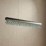 Yiosi Series Crystal Pendant Light Style Q - dark