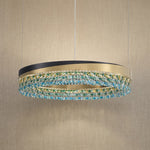 Yiosi Series Crystal Pendant Light Style Q - 24" (Dia 600mm)