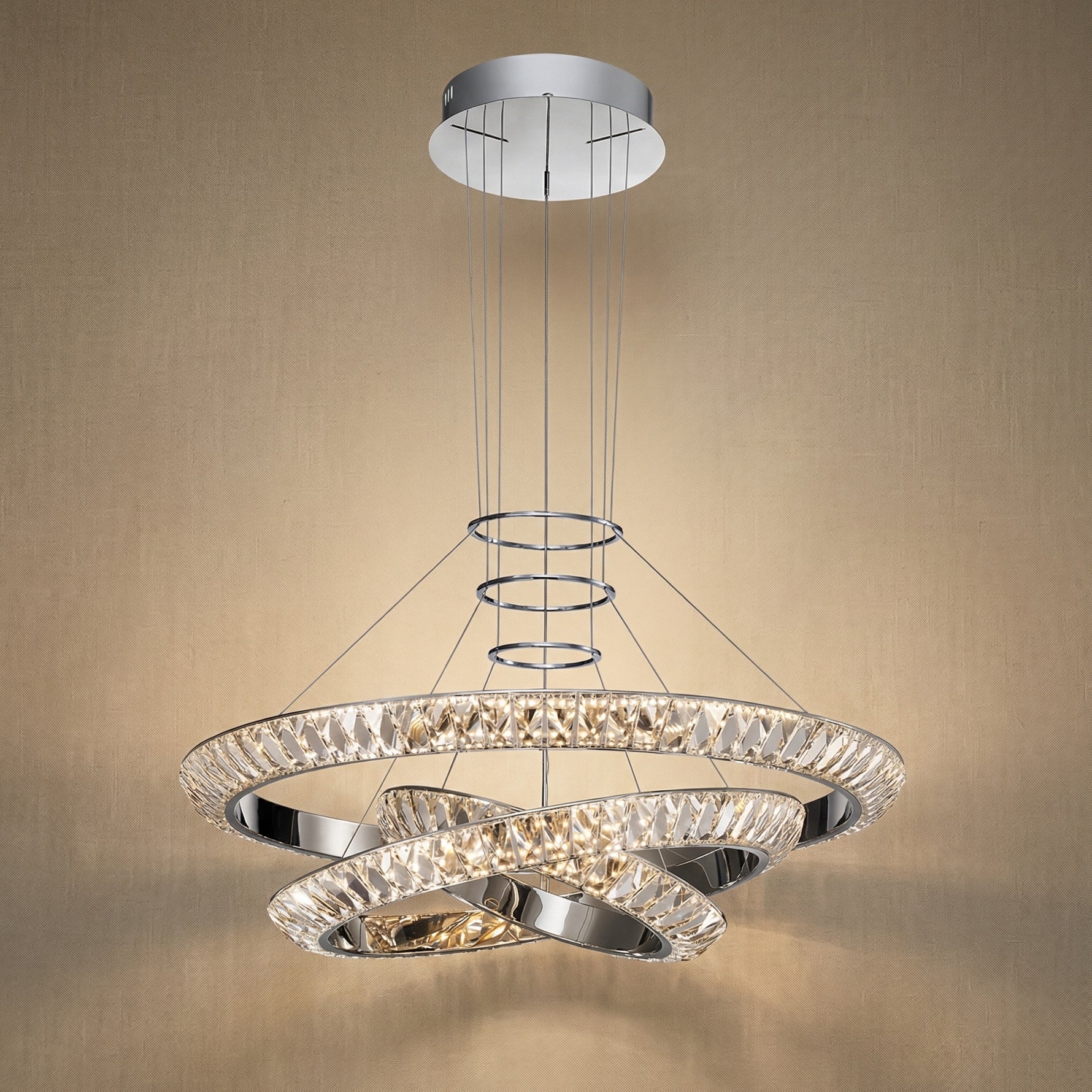 Yiosi Series Crystal Pendant Light Style R - Style 1000国产水晶