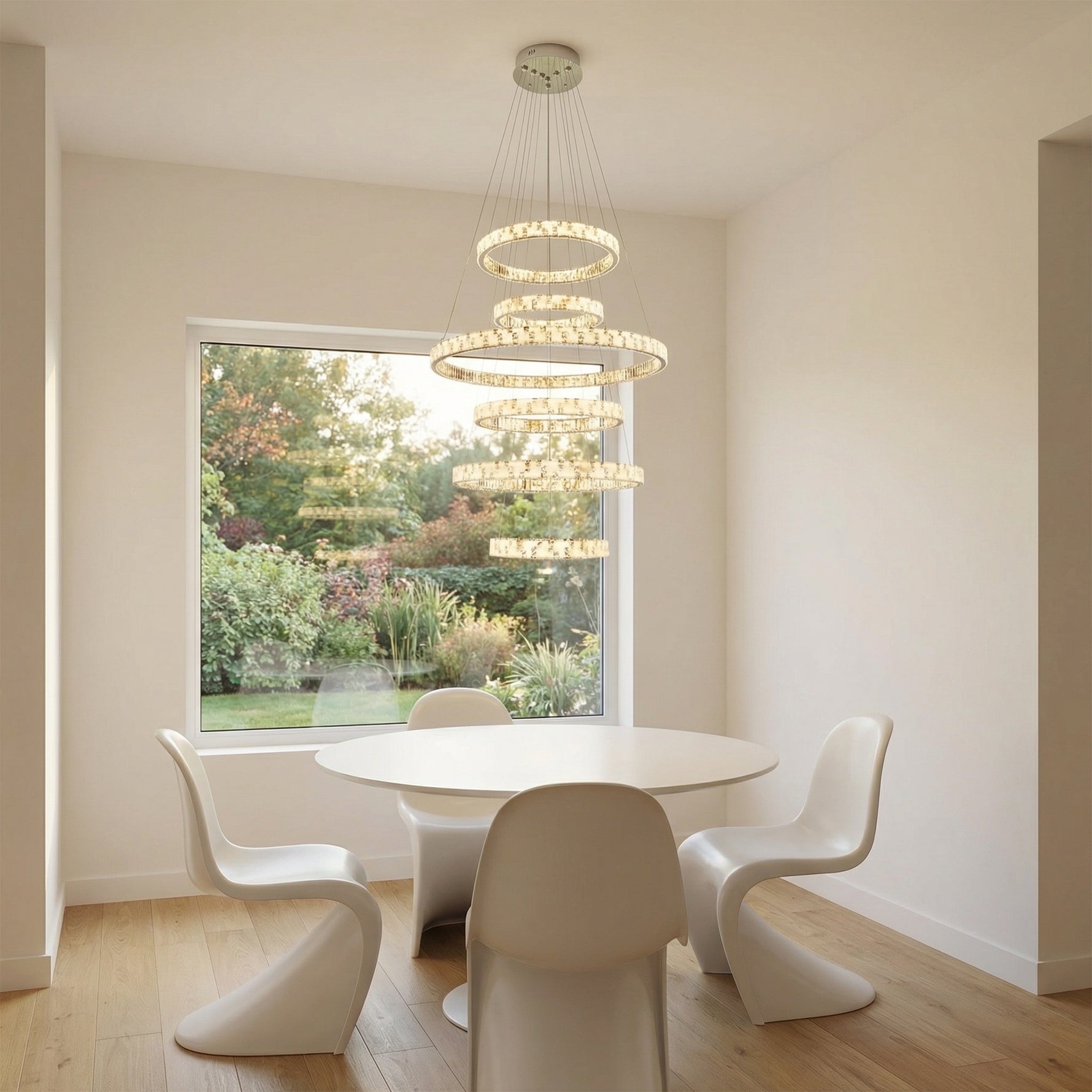 Yiosi Series Crystal Pendant Light Style S - scene-2
