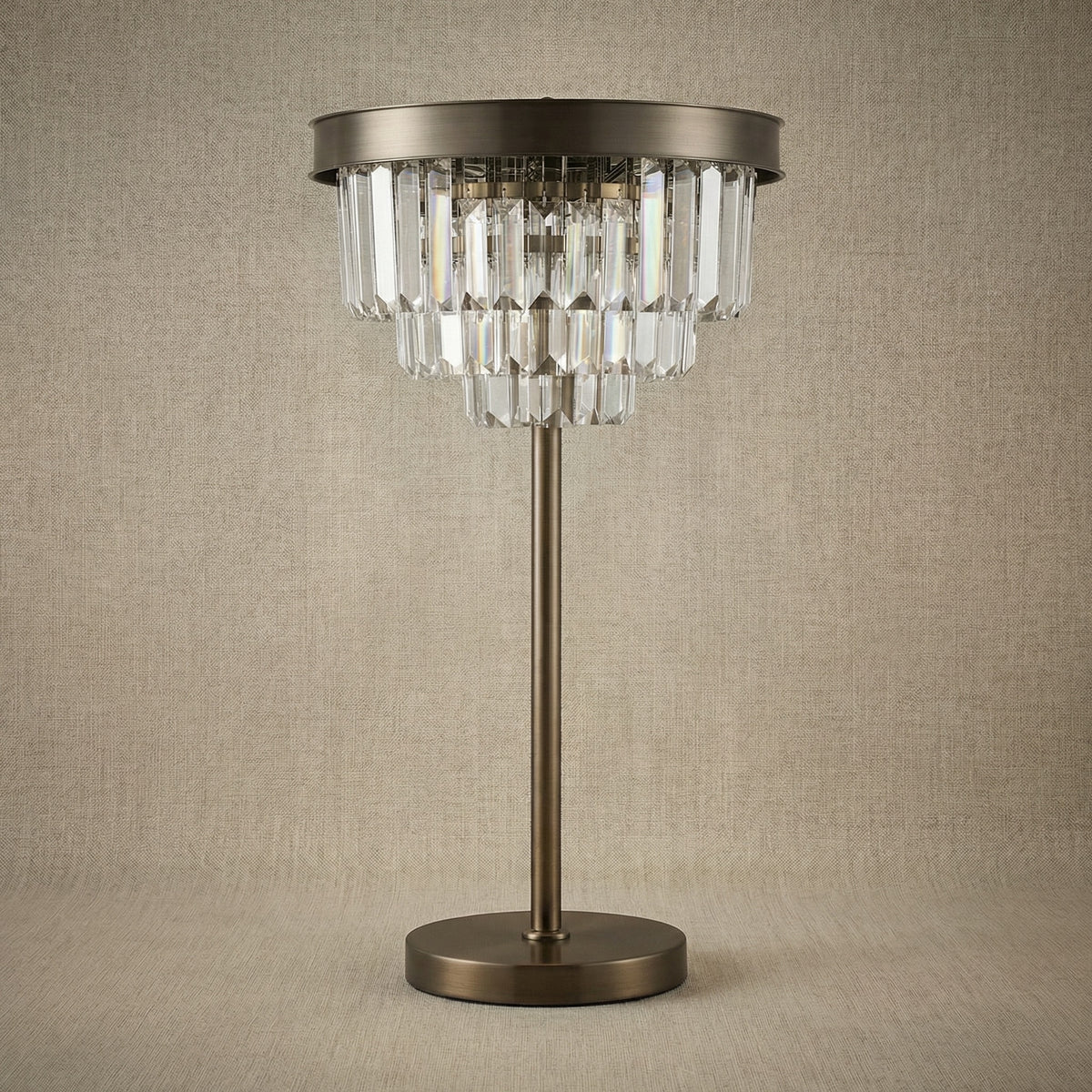 Yiosi Series Crystal Table Lamp Style A - dark