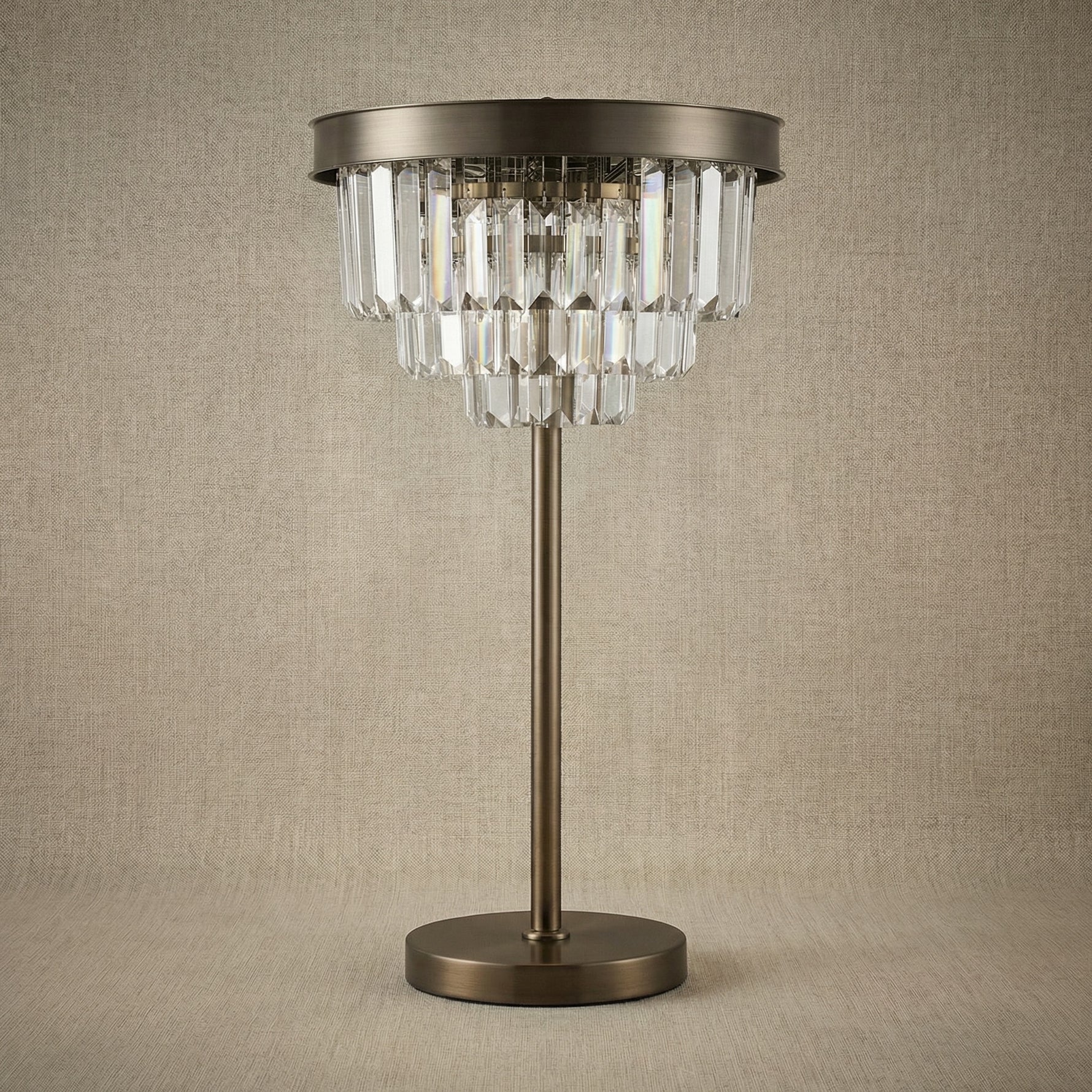 Yiosi Series Crystal Table Lamp Style A - dark
