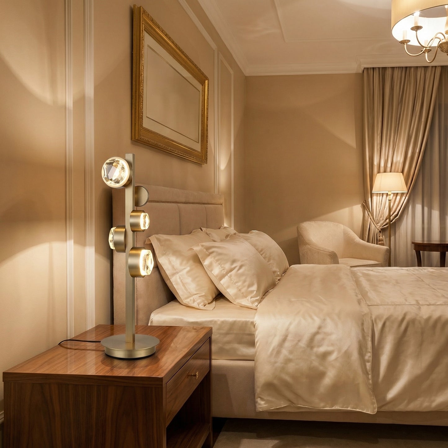 Yiosi Series Crystal Table Lamp Style C - scene-1