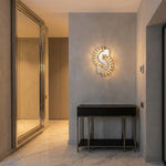 Yiosi Series Crystal Wall Sconce 10" - scene-1