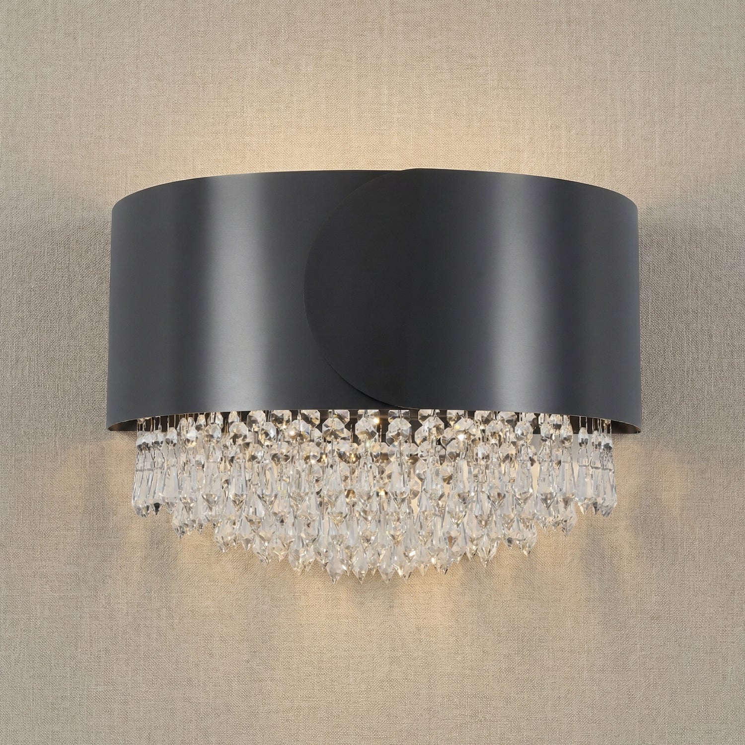 Yiosi Series Crystal Wall Sconce 14" - 14" Linear (L365mm)