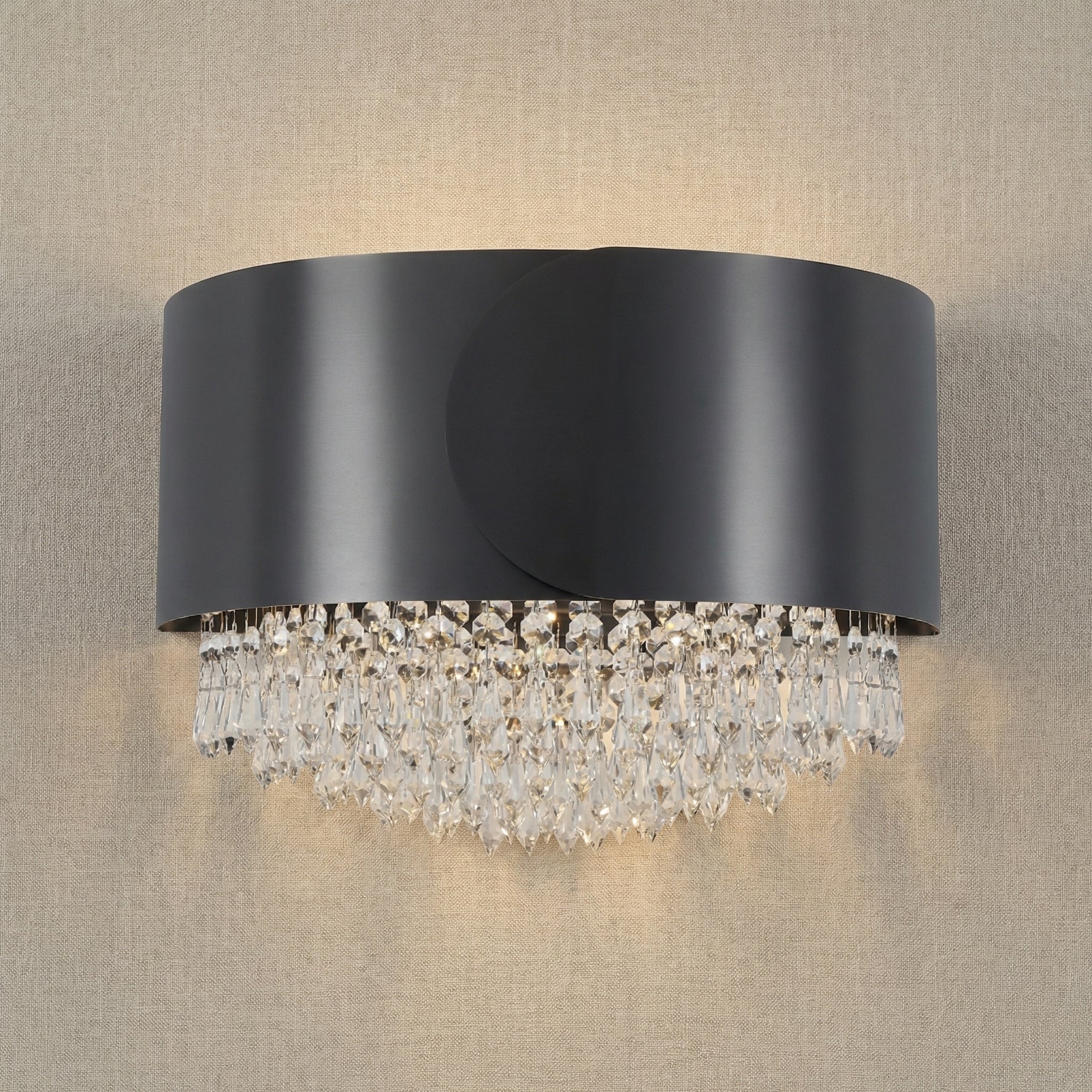 Yiosi Series Crystal Wall Sconce 14" - 14" Linear (L365mm)