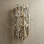 Yiosi Series Crystal Wall Sconce 19" - dark