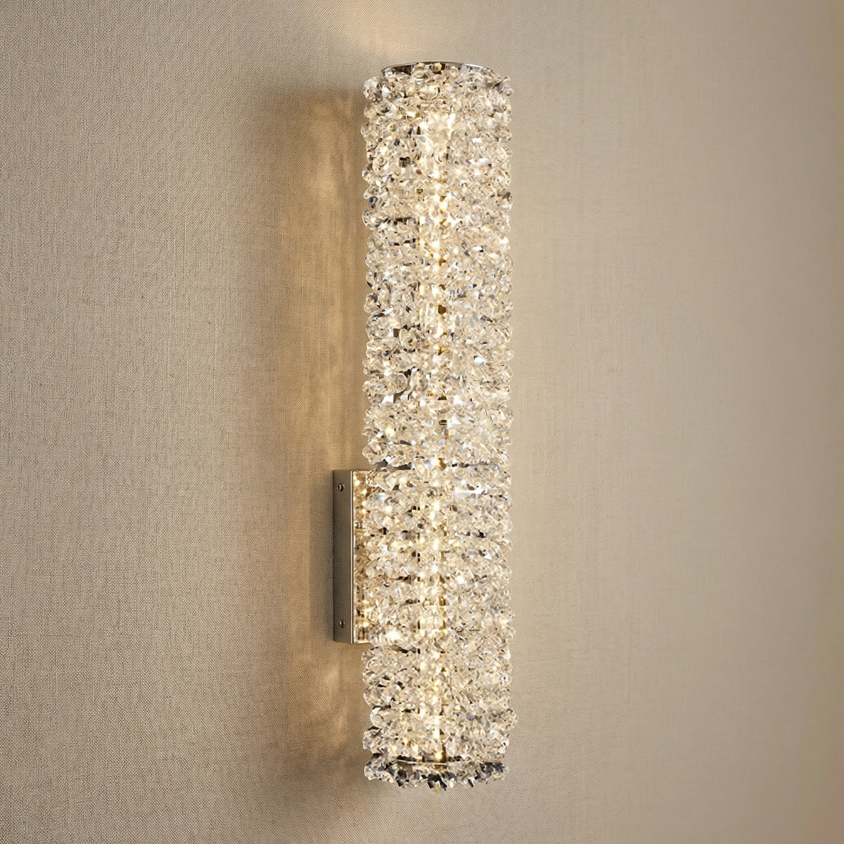 Yiosi Series Crystal Wall Sconce 5" - 5" Linear (L125mm)