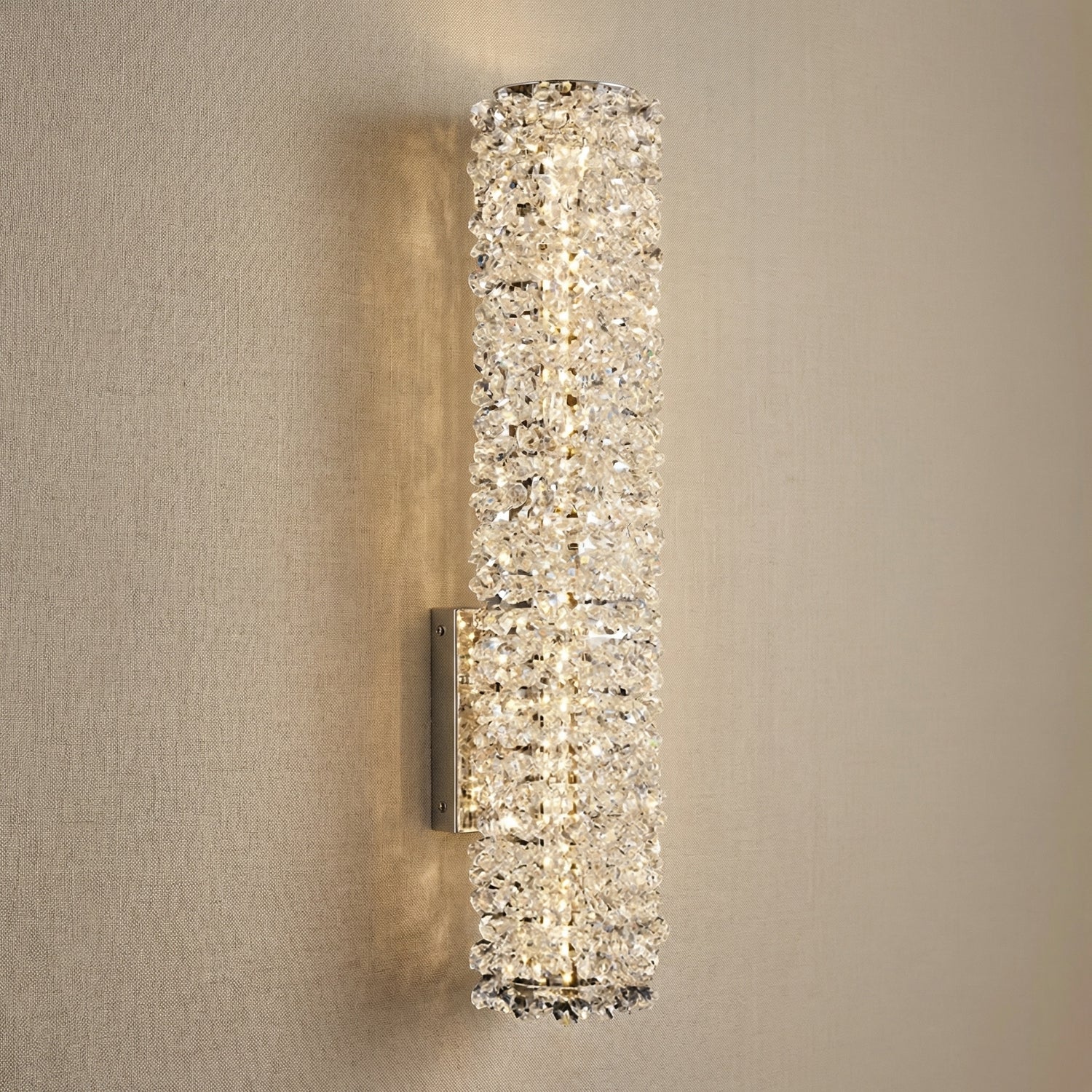 Yiosi Series Crystal Wall Sconce 5" - 5" Linear (L125mm)