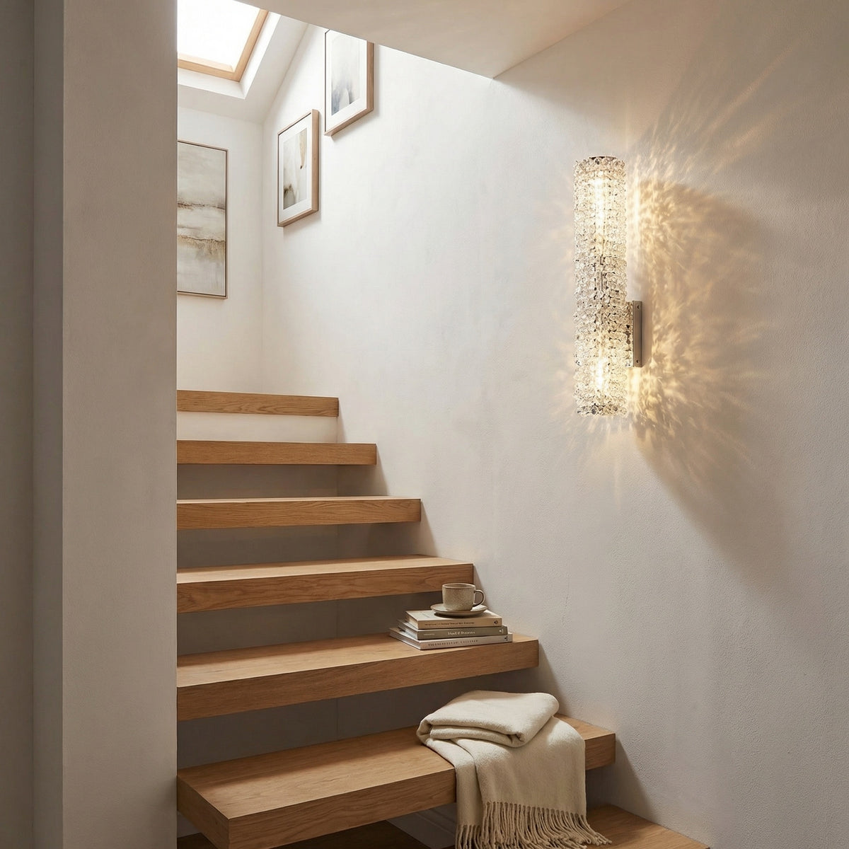 Yiosi Series Crystal Wall Sconce 5" - scene-3
