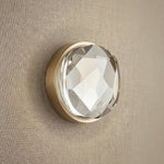 Yiosi Series Crystal Wall Sconce Style B - dark