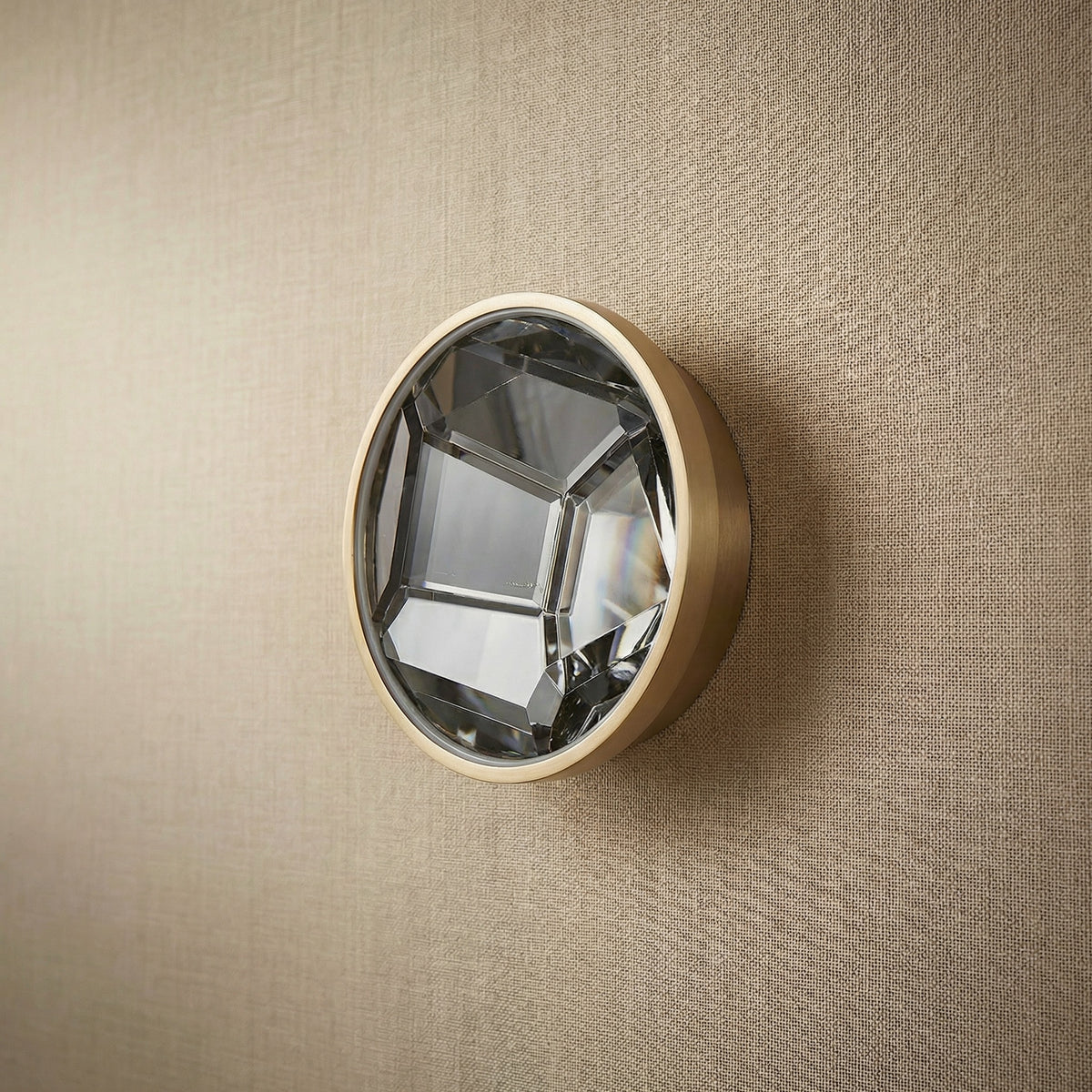 Yiosi Series Crystal Wall Sconce Style B - dark