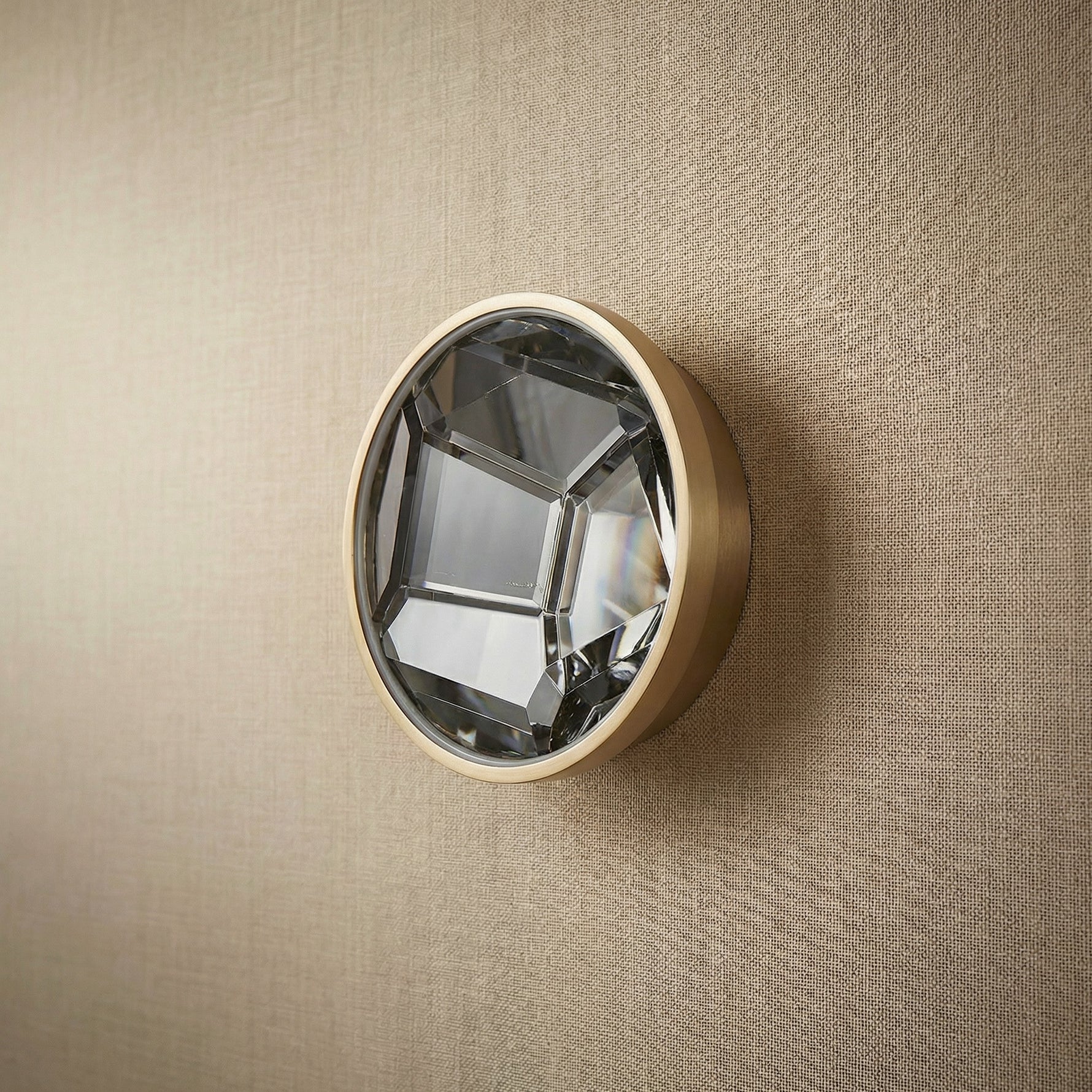 Yiosi Series Crystal Wall Sconce Style B - dark
