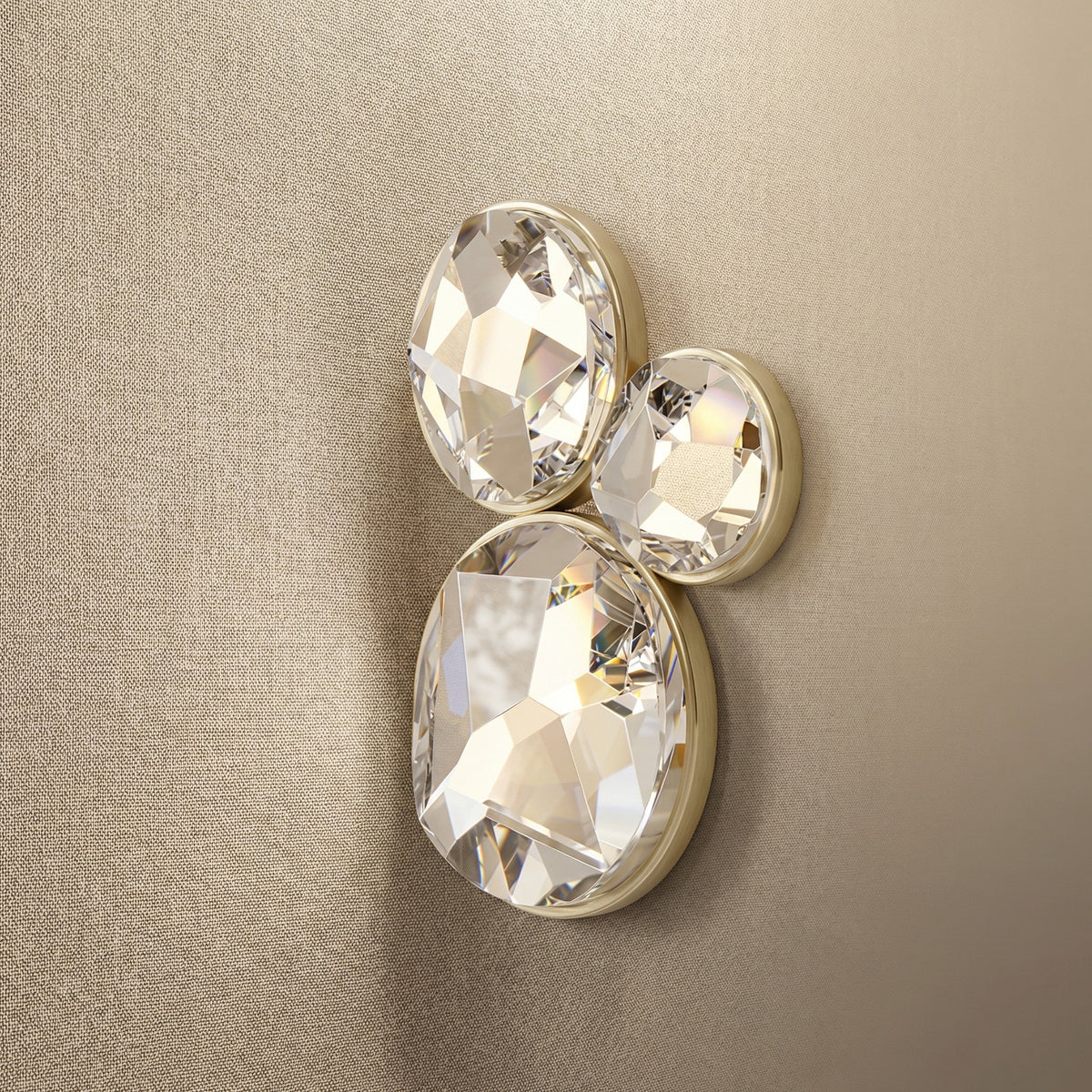 Yiosi Series Crystal Wall Sconce Style B - 8" Linear (L200mm)