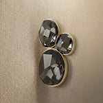 Yiosi Series Crystal Wall Sconce Style B - dark