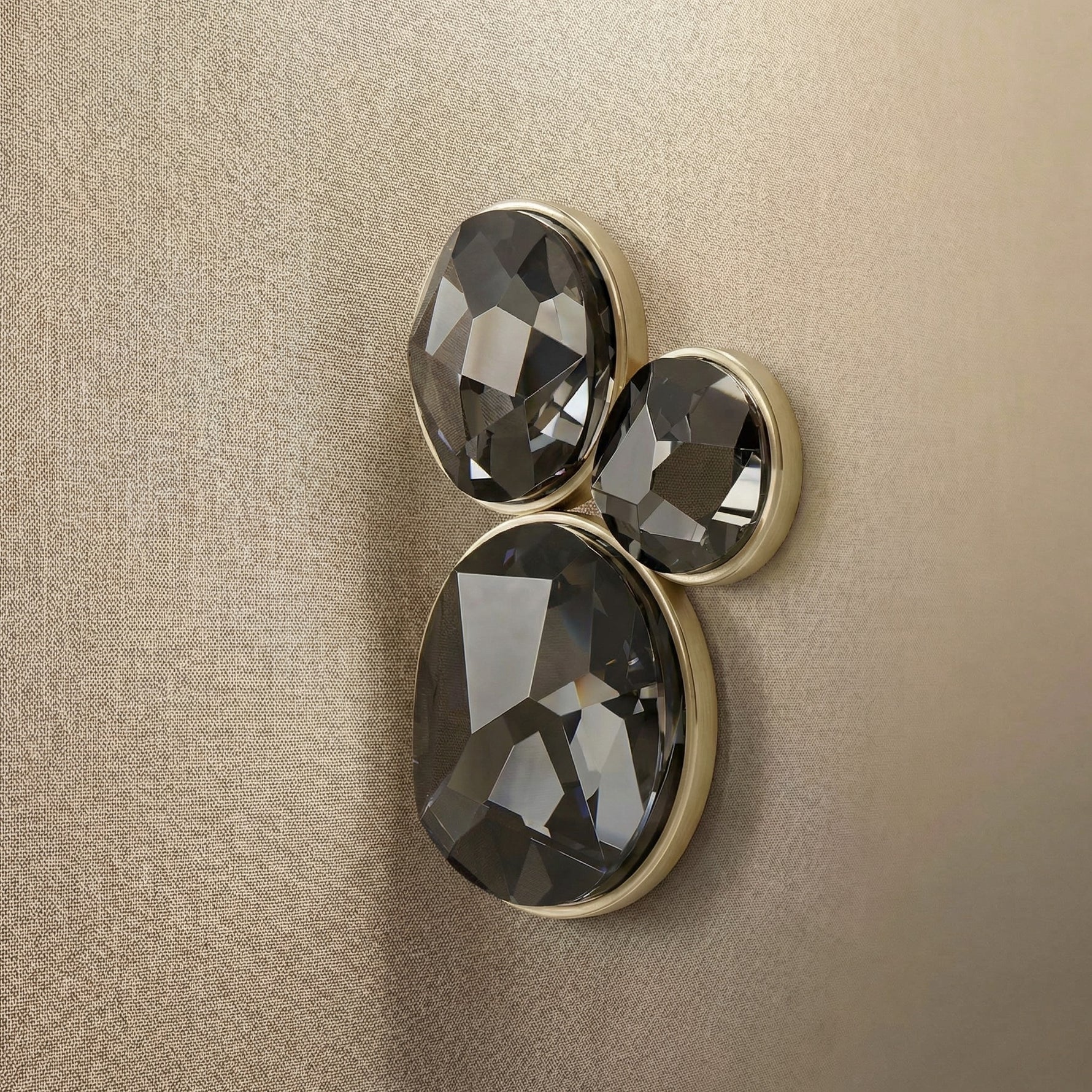 Yiosi Series Crystal Wall Sconce Style B - dark