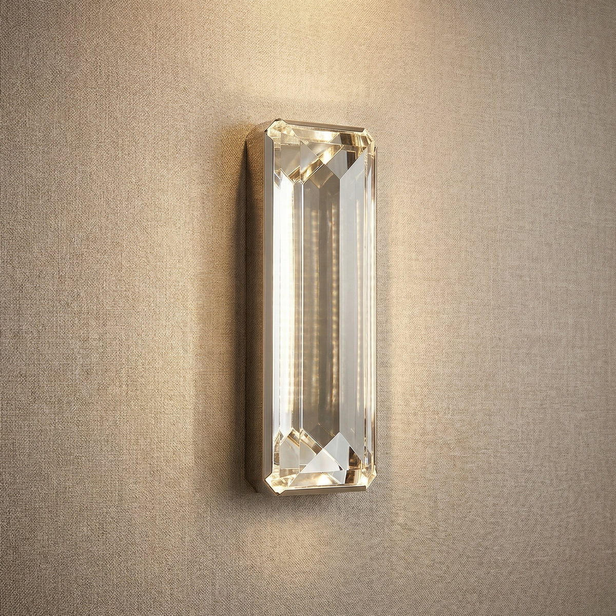 Yiosi Series Crystal Wall Sconce Style B - 4" (Dia 100mm)