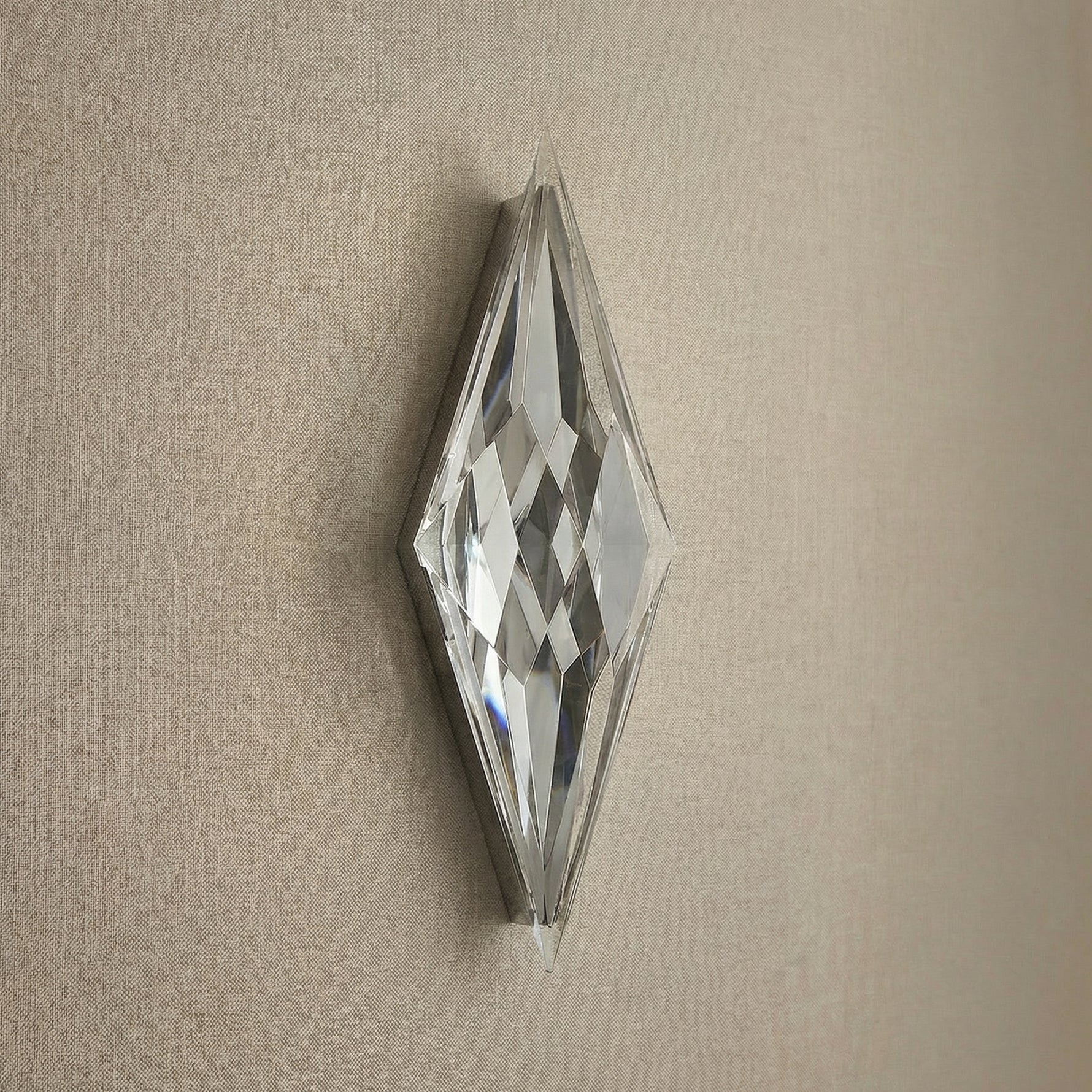 Yiosi Series Crystal Wall Sconce Style B - dark