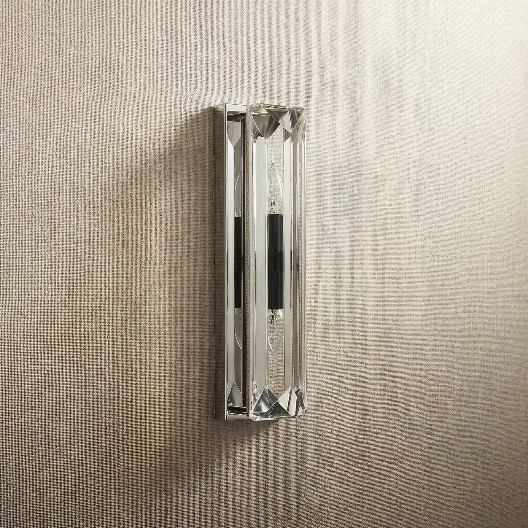 Yiosi Series Crystal Wall Sconce Style B - dark