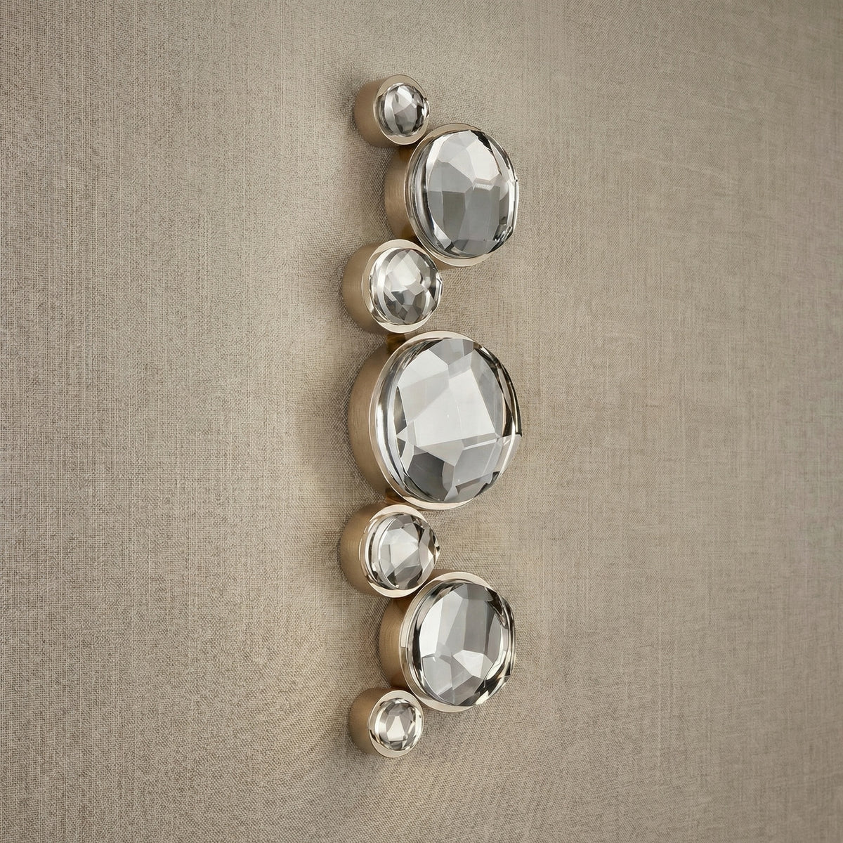 Yiosi Series Crystal Wall Sconce Style B - dark