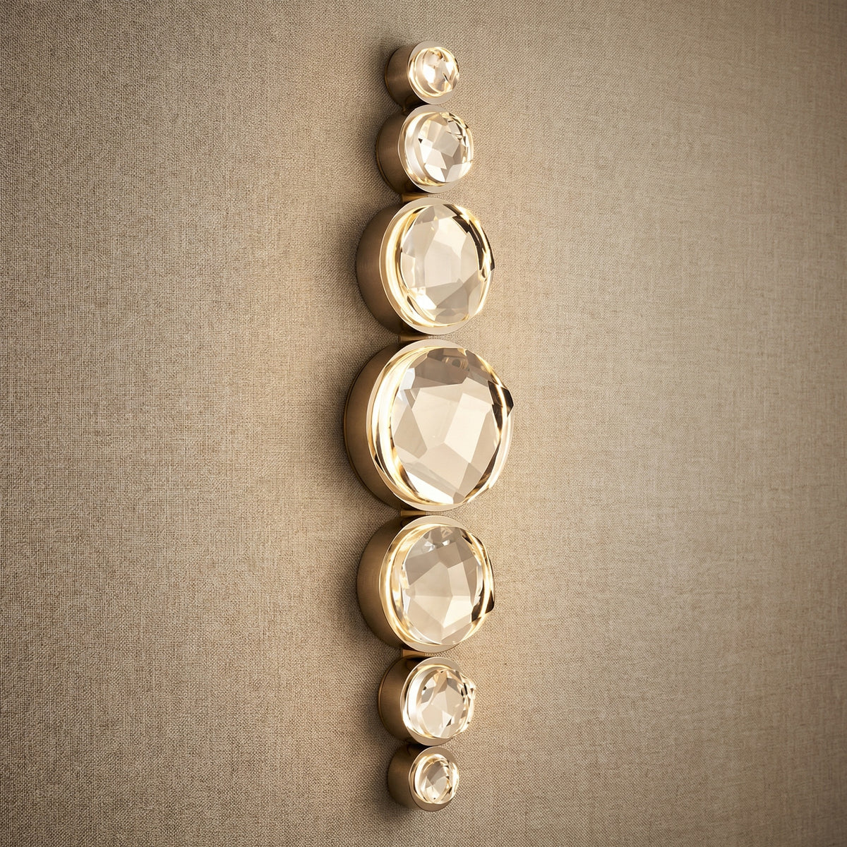Yiosi Series Crystal Wall Sconce Style B - 6" Linear (L140mm)