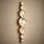 Yiosi Series Crystal Wall Sconce Style B - 6" Linear (L140mm)