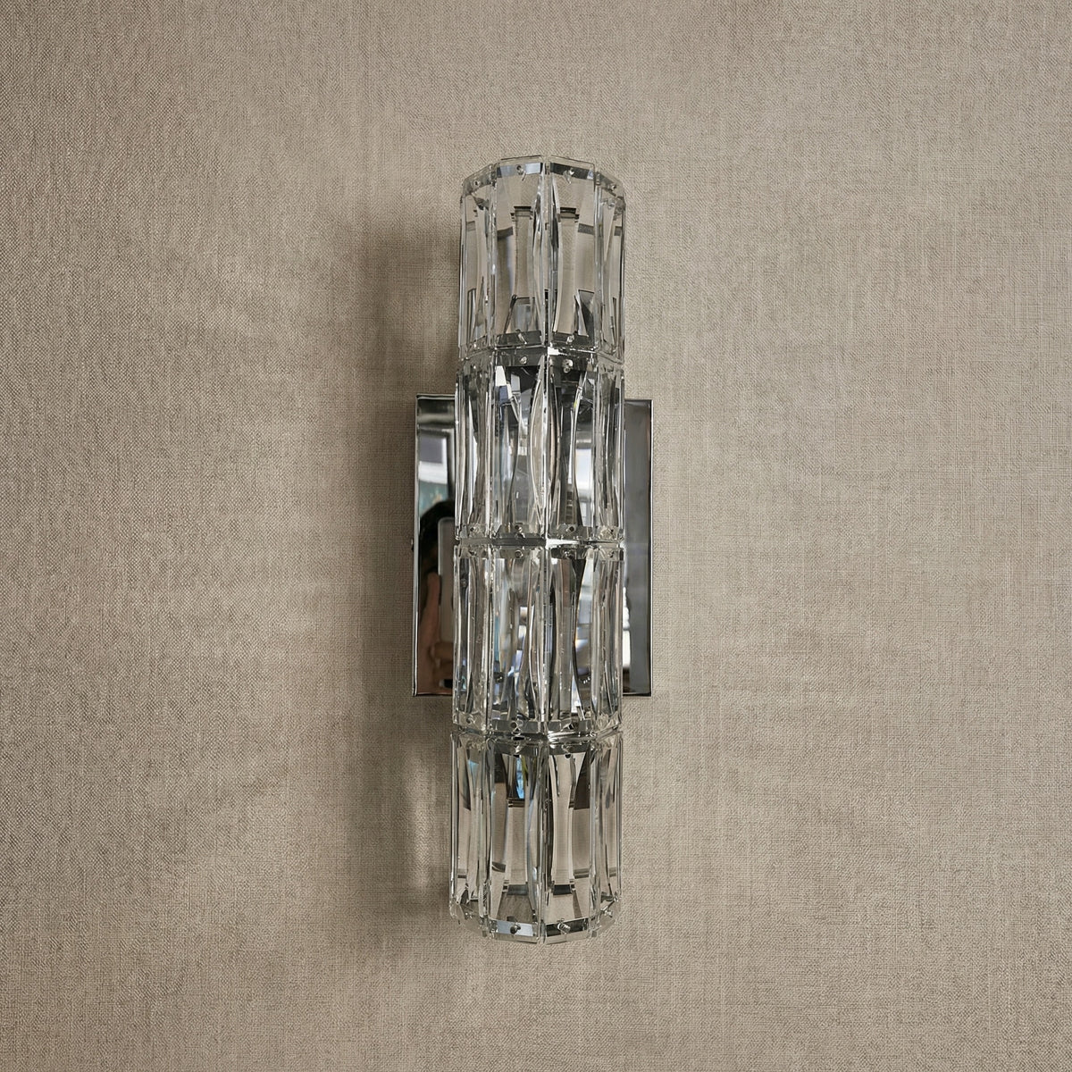 Yiosi Series Crystal Wall Sconce Style C - dark