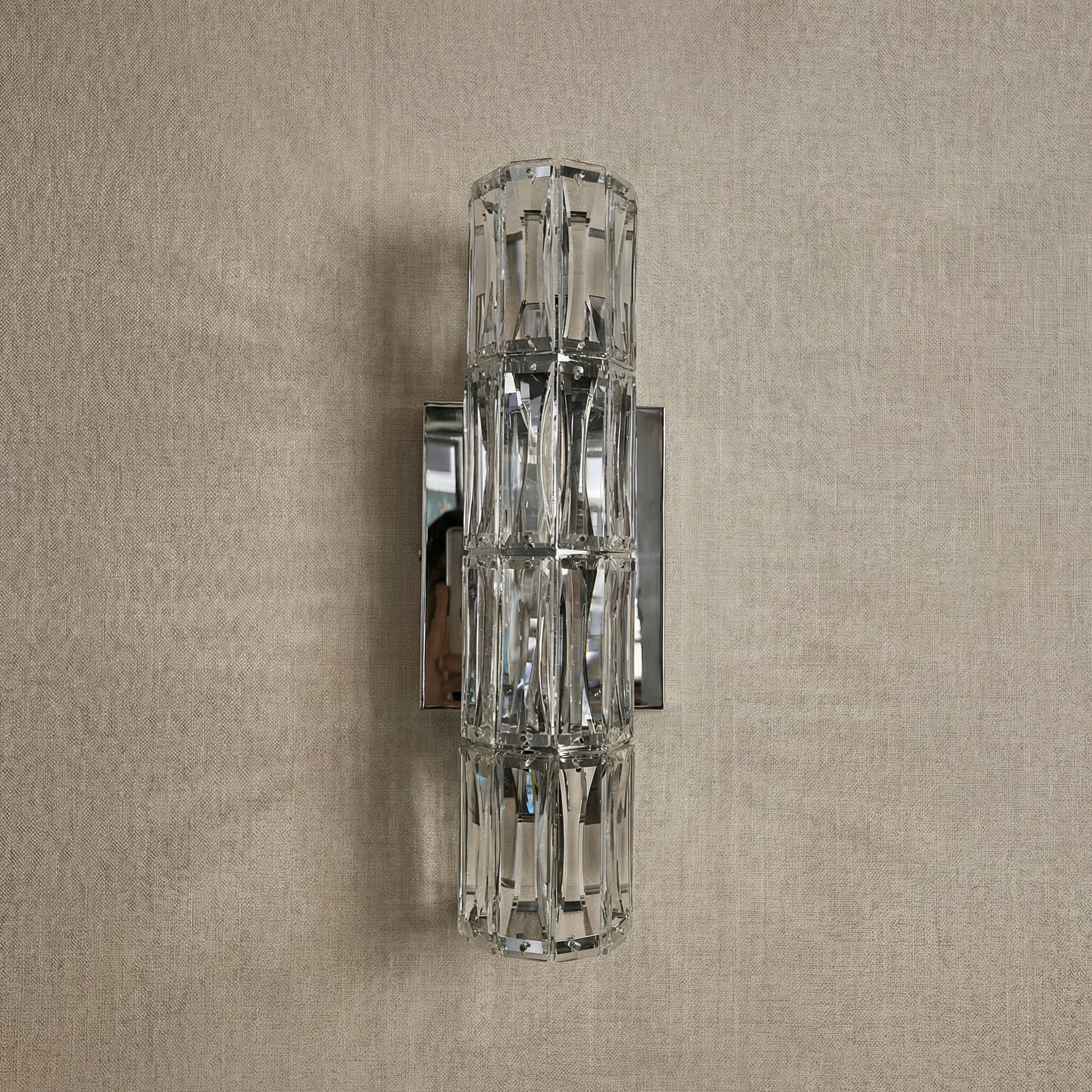 Yiosi Series Crystal Wall Sconce Style C - dark