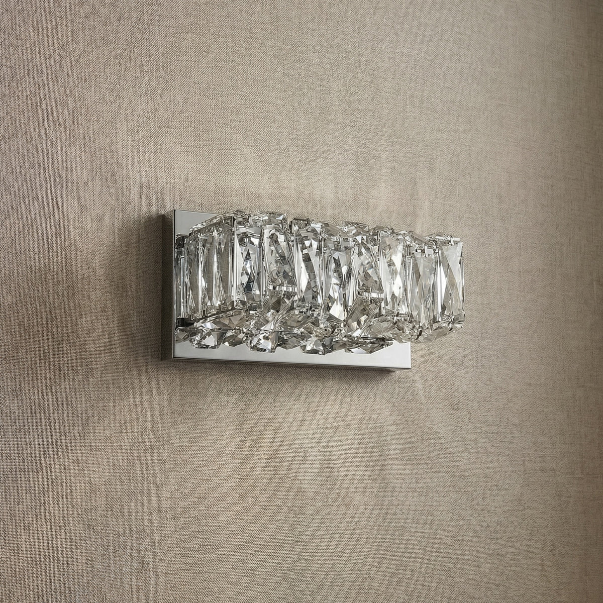Yiosi Series Crystal Wall Sconce Style D - dark