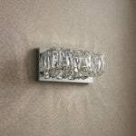 Yiosi Series Crystal Wall Sconce Style D - dark