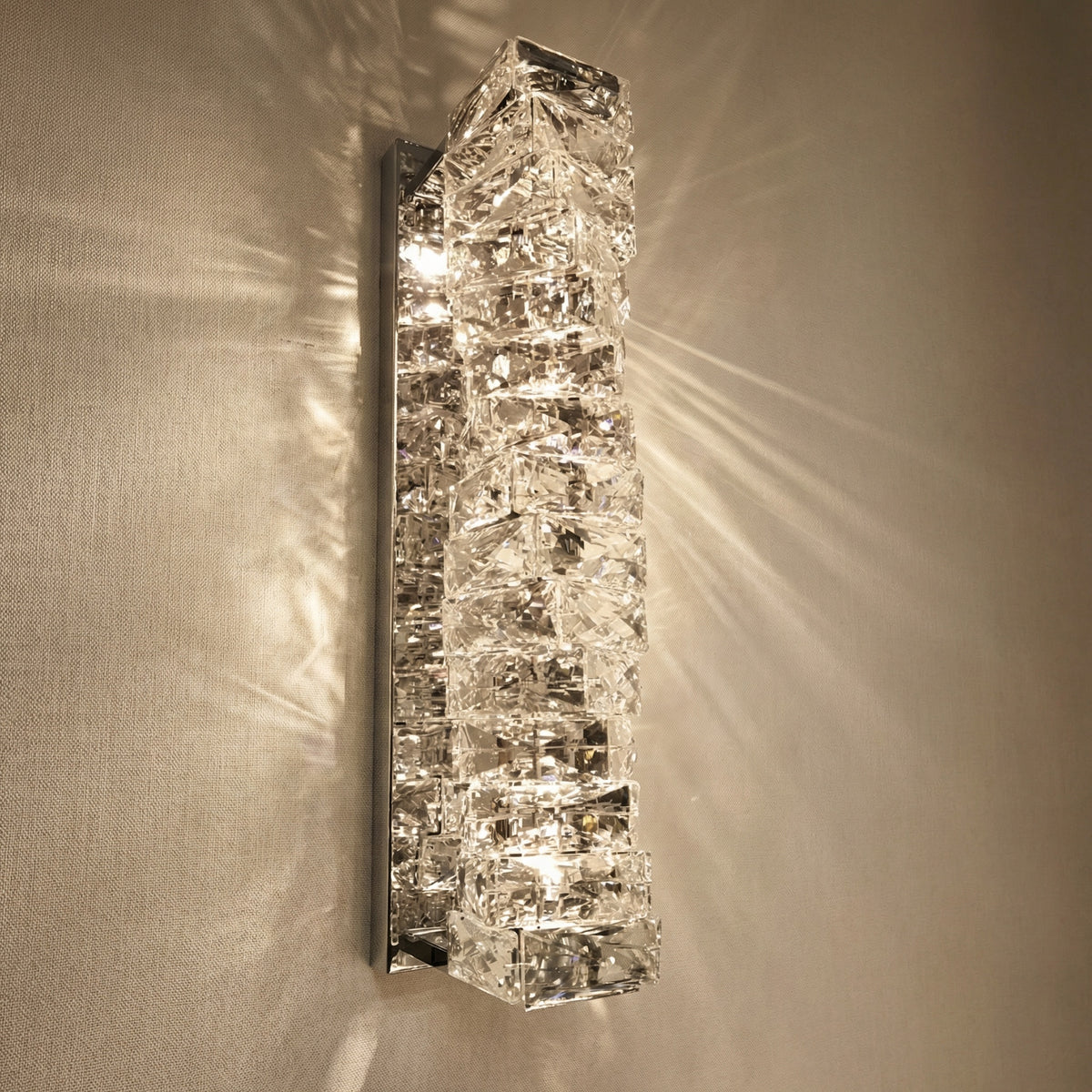 Yiosi Series Crystal Wall Sconce Style D - 5" (Dia 120mm) Style B