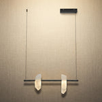 Yiosi Series Double Crystal Pendant Light - 24" Linear (L600mm)