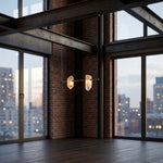 Yiosi Series Double Crystal Pendant Light - scene-2