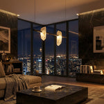 Yiosi Series Double Crystal Pendant Light - scene-3