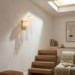 Yiosi Series Double Glass Wall Sconce 13" - scene-3