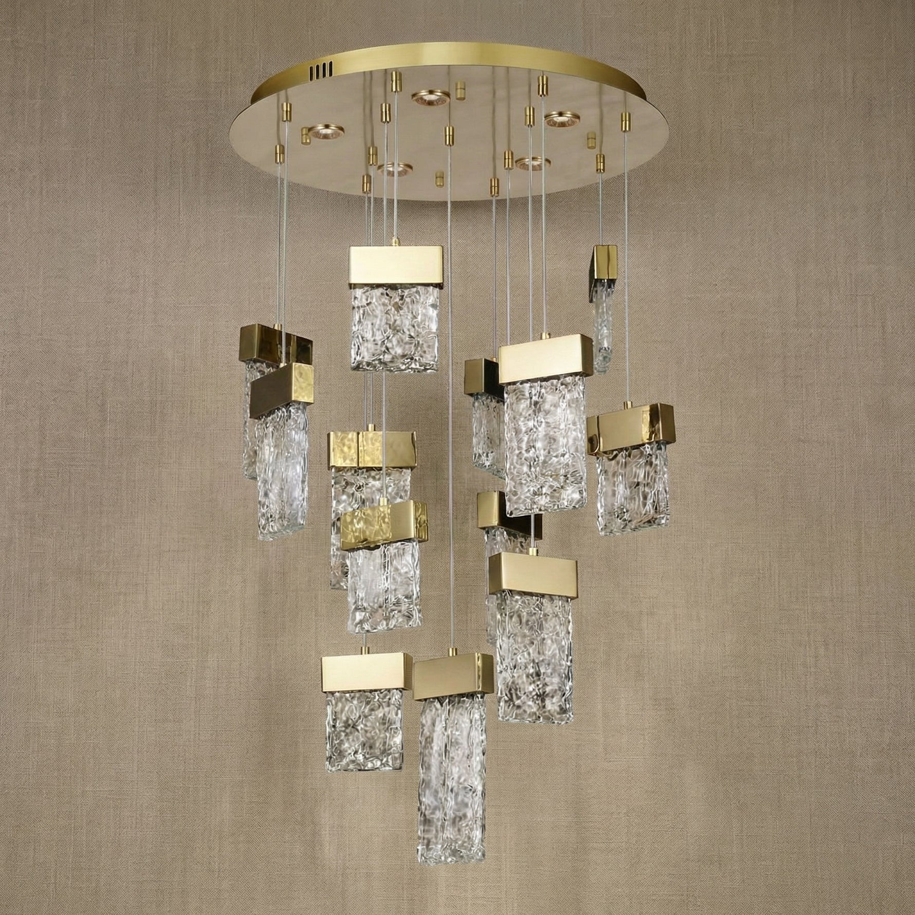 Yiosi Series Glass Celling lamp Style B - dark