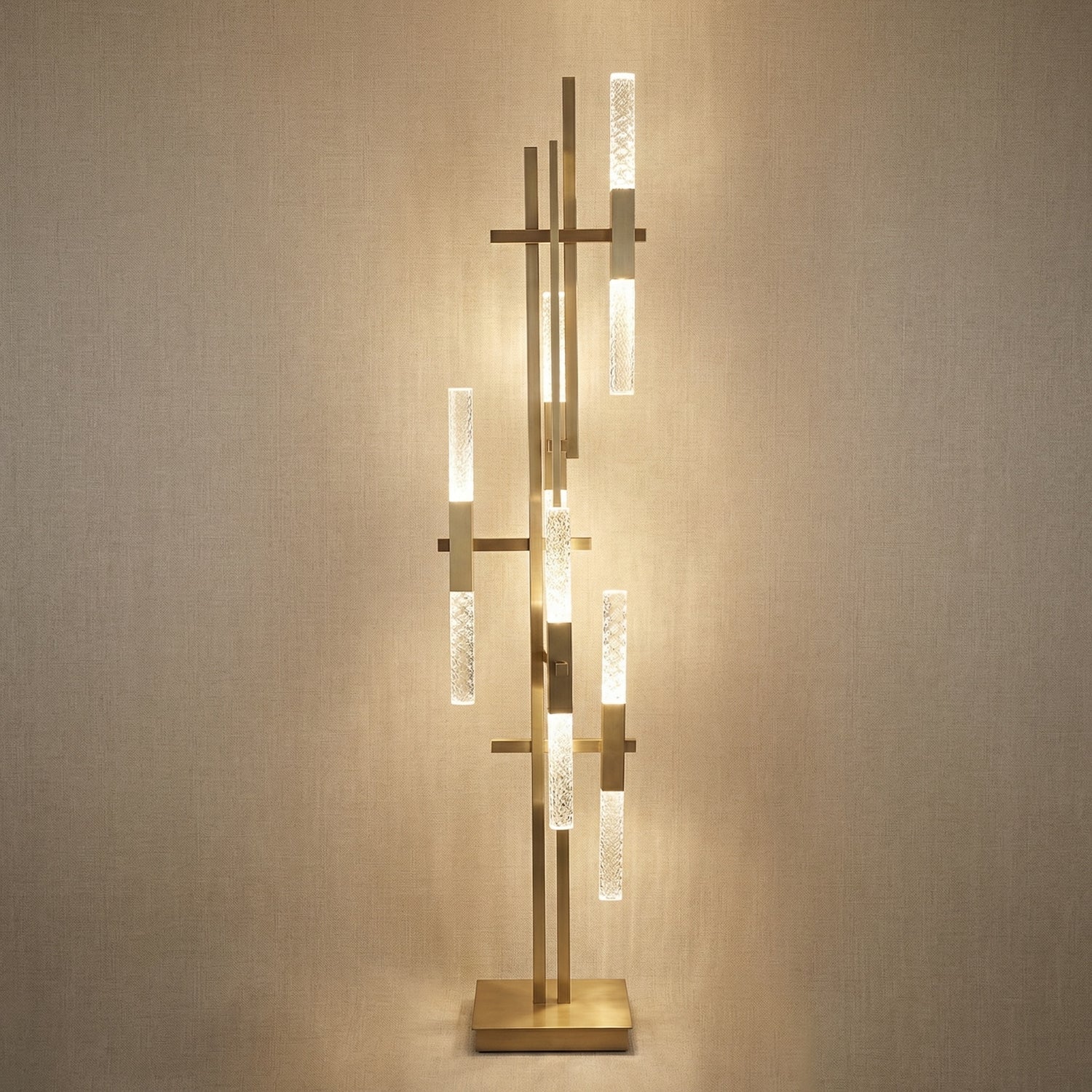 Yiosi Series Glass Floor Lamp 13" - 13" Linear (L335mm)