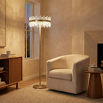 Yiosi Series Glass Floor Lamp Style A - scene-1