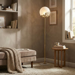 Yiosi Series Glass Floor Lamp Style C - scene-3