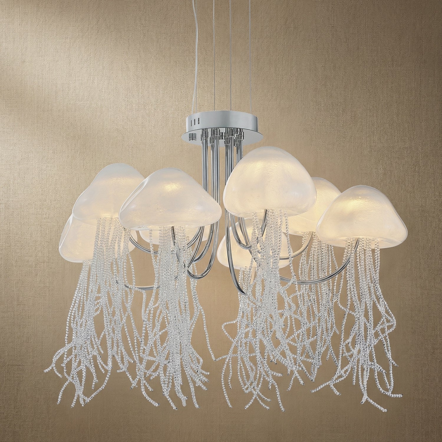 Yiosi Series Glass Pendant Light 31" - 31" (Dia 800mm)