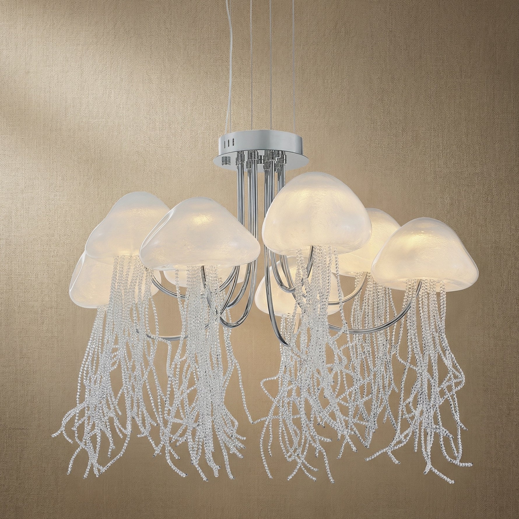 Yiosi Series Glass Pendant Light 31" - 31" (Dia 800mm)