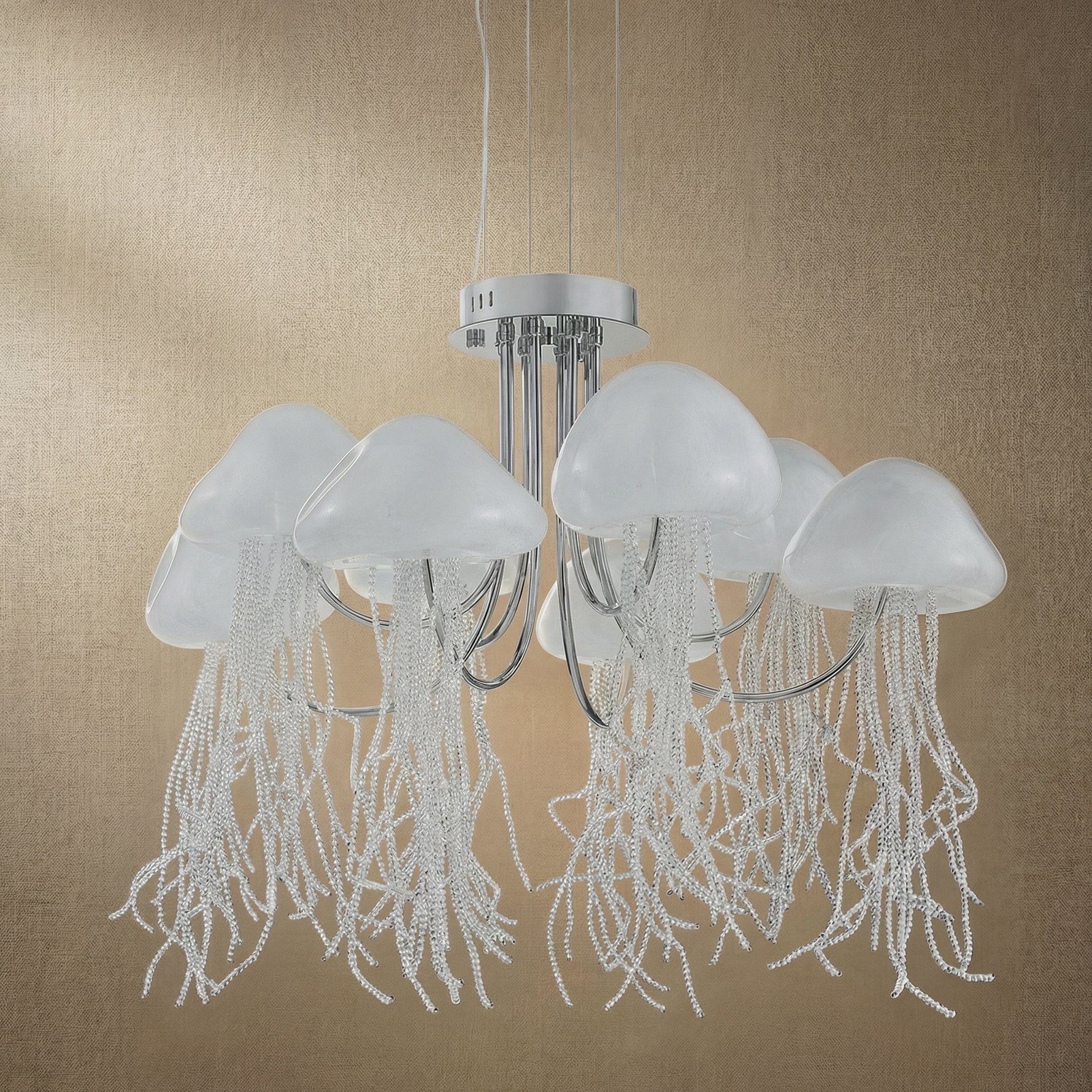 Yiosi Series Glass Pendant Light 31" - dark