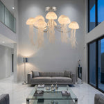 Yiosi Series Glass Pendant Light 39" Style B - scene-1