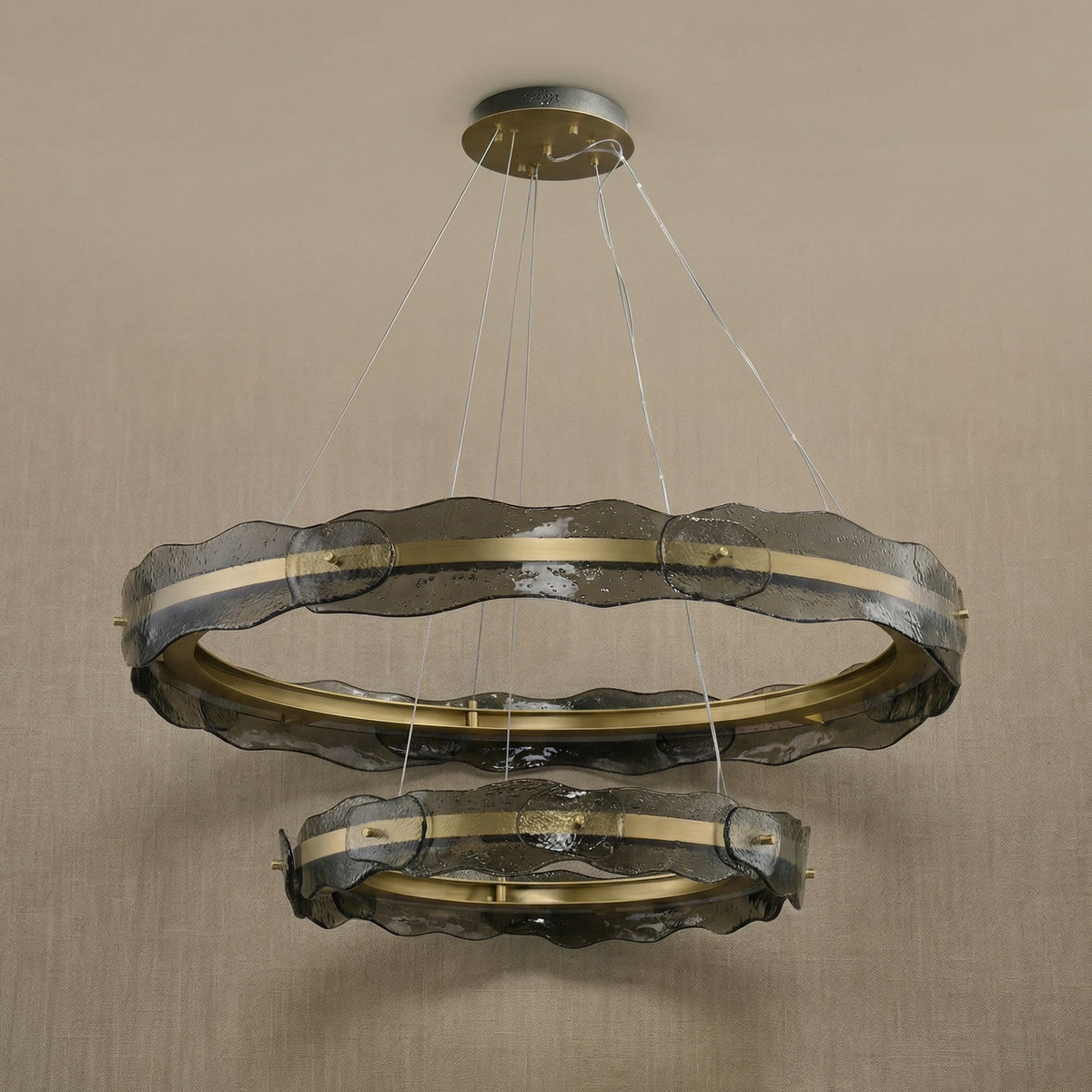 Yiosi Series Glass Pendant Light Style B - dark