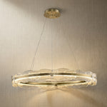 Yiosi Series Glass Pendant Light Style B - 33" (Dia 850mm)
