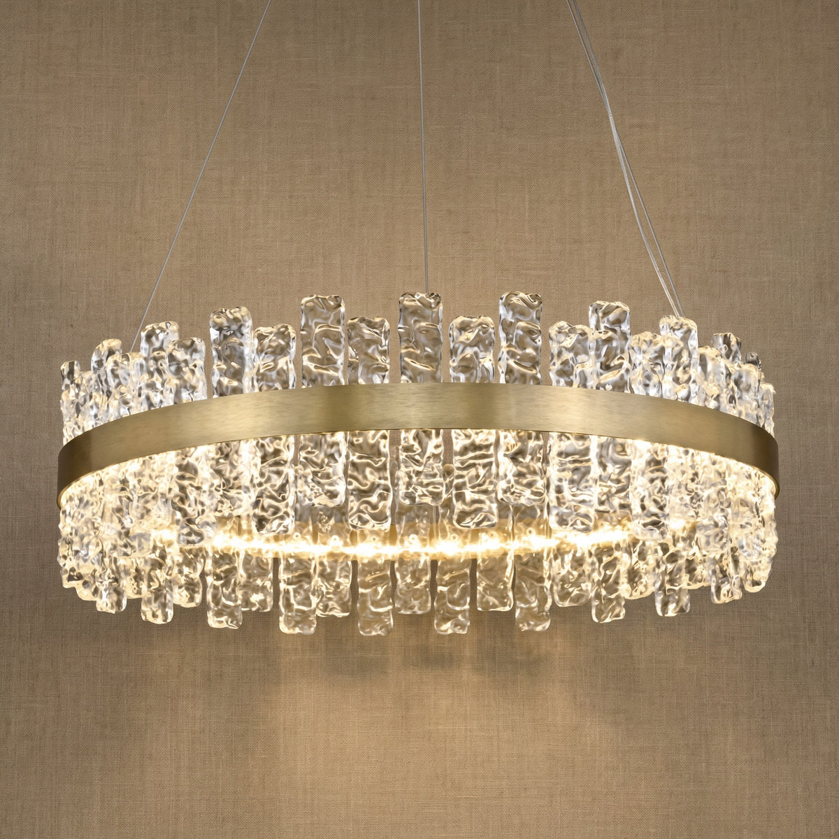 Yiosi Series Glass Pendant Light Style D - 24" (Dia 600mm)
