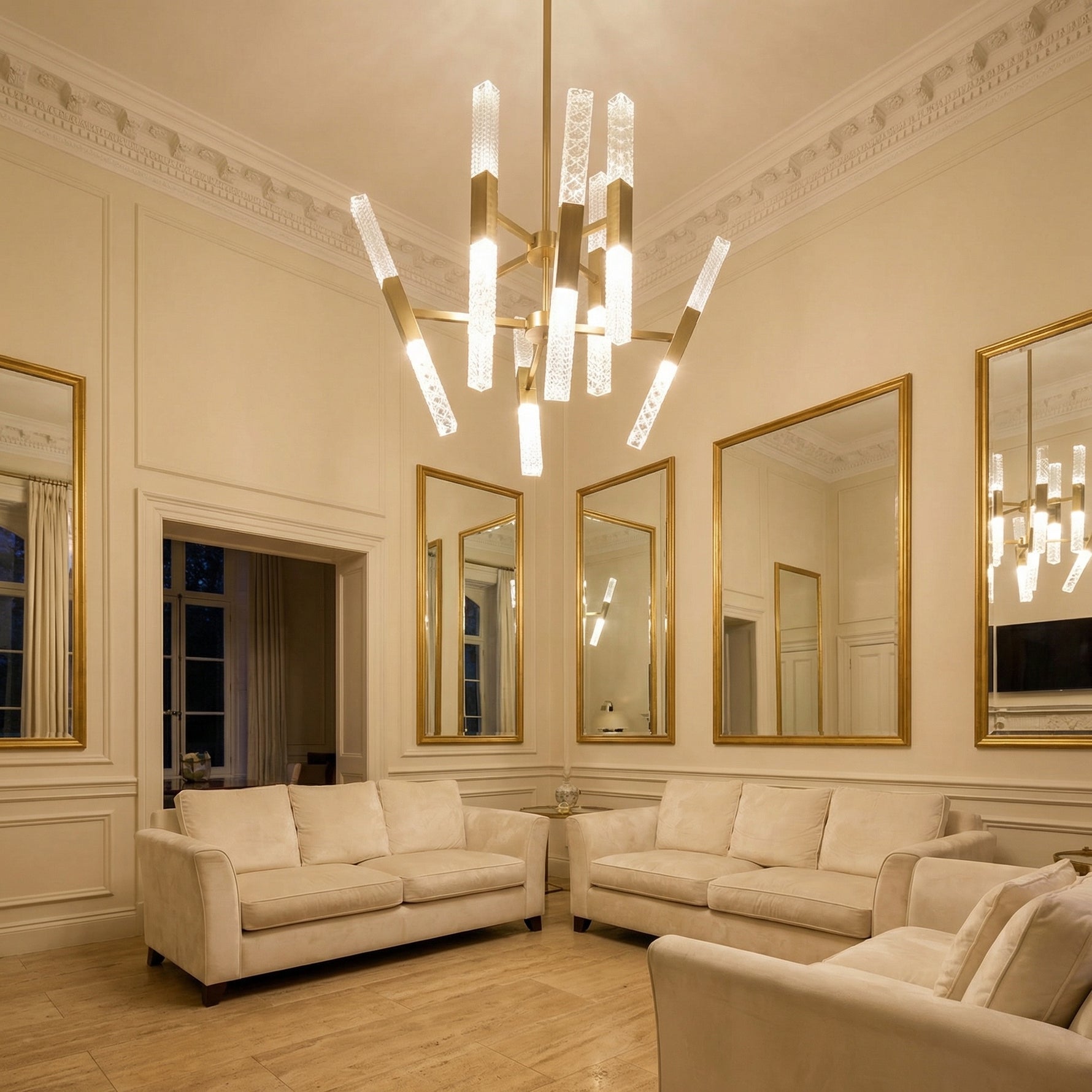 Yiosi Series Glass Pendant Light Style E - scene-1